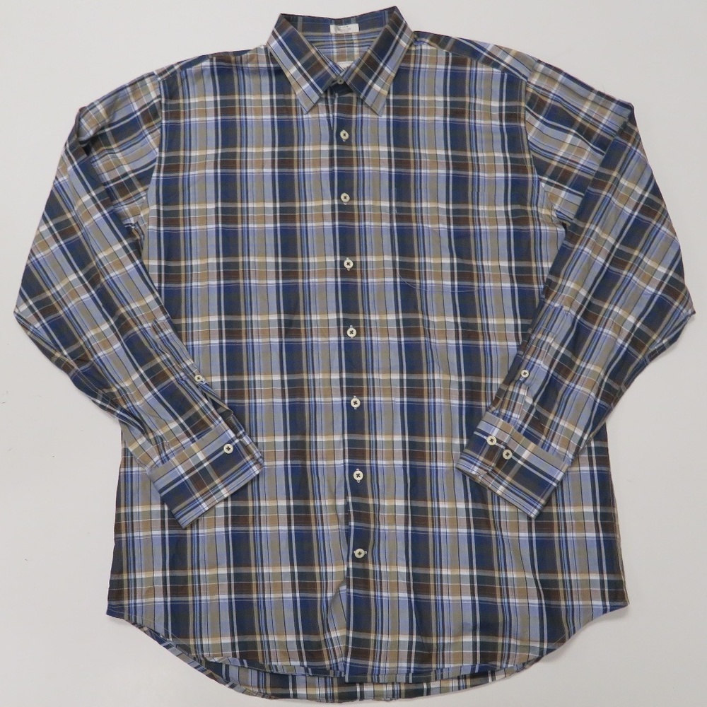 Peter Millar Mens Large Long Sleeve Button Front